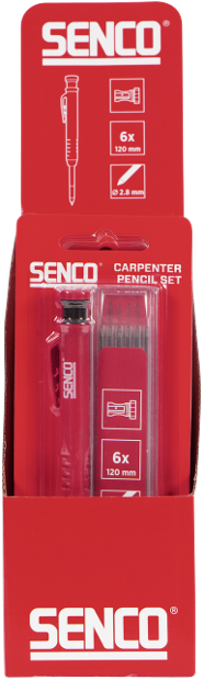 Carpenters pencil set blister vooraanzicht.psd